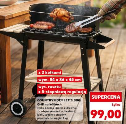 COUNTRYSIDE® LET'S BBQ Grill na kółkach