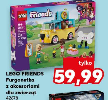 LEGO FRIENDS Furgonetka z akcesoriami dla zwierząt 42678