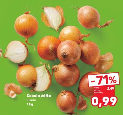 Cebula żółta luzem 1 kg