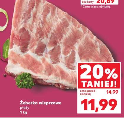 Žeberka wieprzowe platy