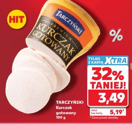 TARCZYŃSKI Kurczak gotowany 100 g