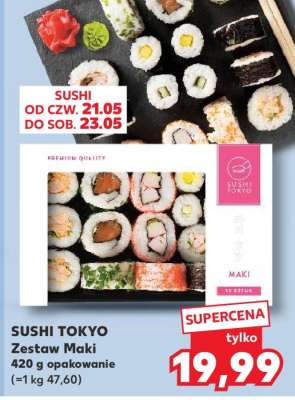 SUSHI TOKYO Zestaw Maki