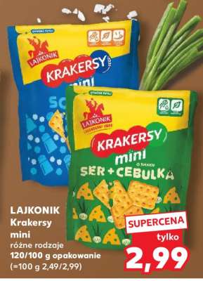 LAJKONIK Krakersy mini