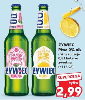 ŻYWIEC Piwo 0% alk.
