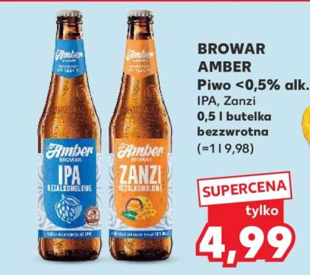 BROWAR AMBER Piwo <0,5% alk.