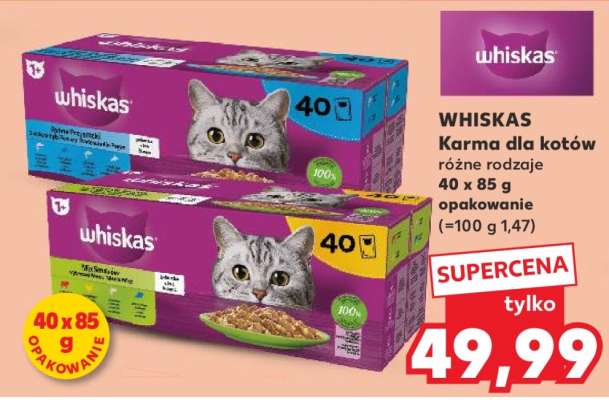 WHISKAS Karma dla kotów