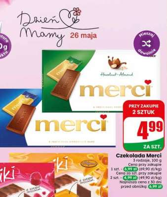 Czekolada Merci