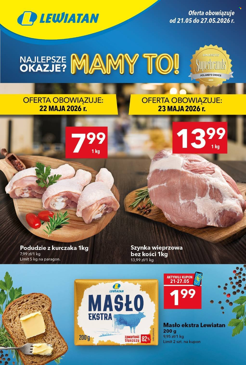 Gazetka Lewiatan - 21.05.2026 - 27.05.2026. Strona 1