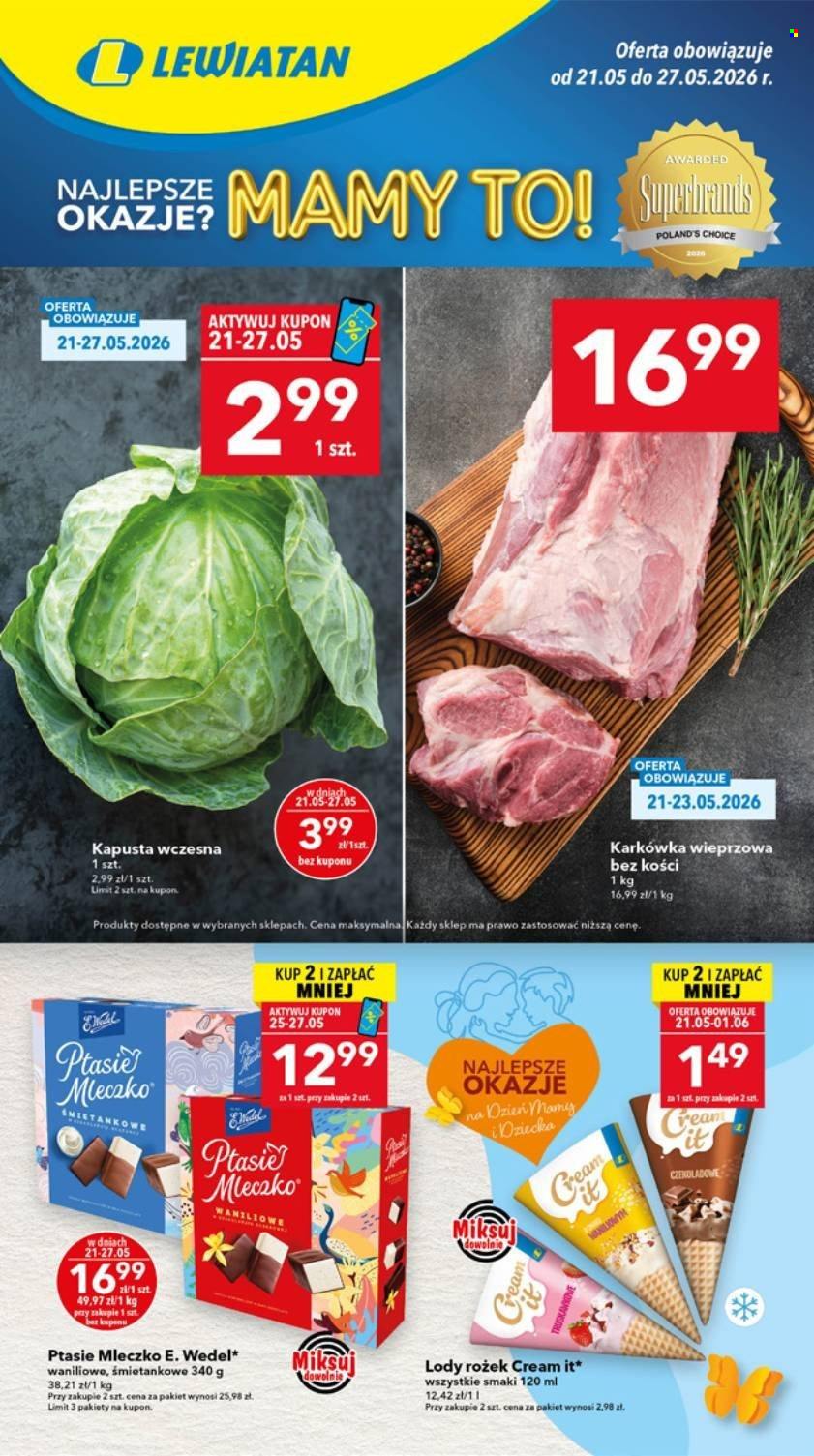 Gazetka Lewiatan - 21.05.2026 - 27.05.2026. Strona 1