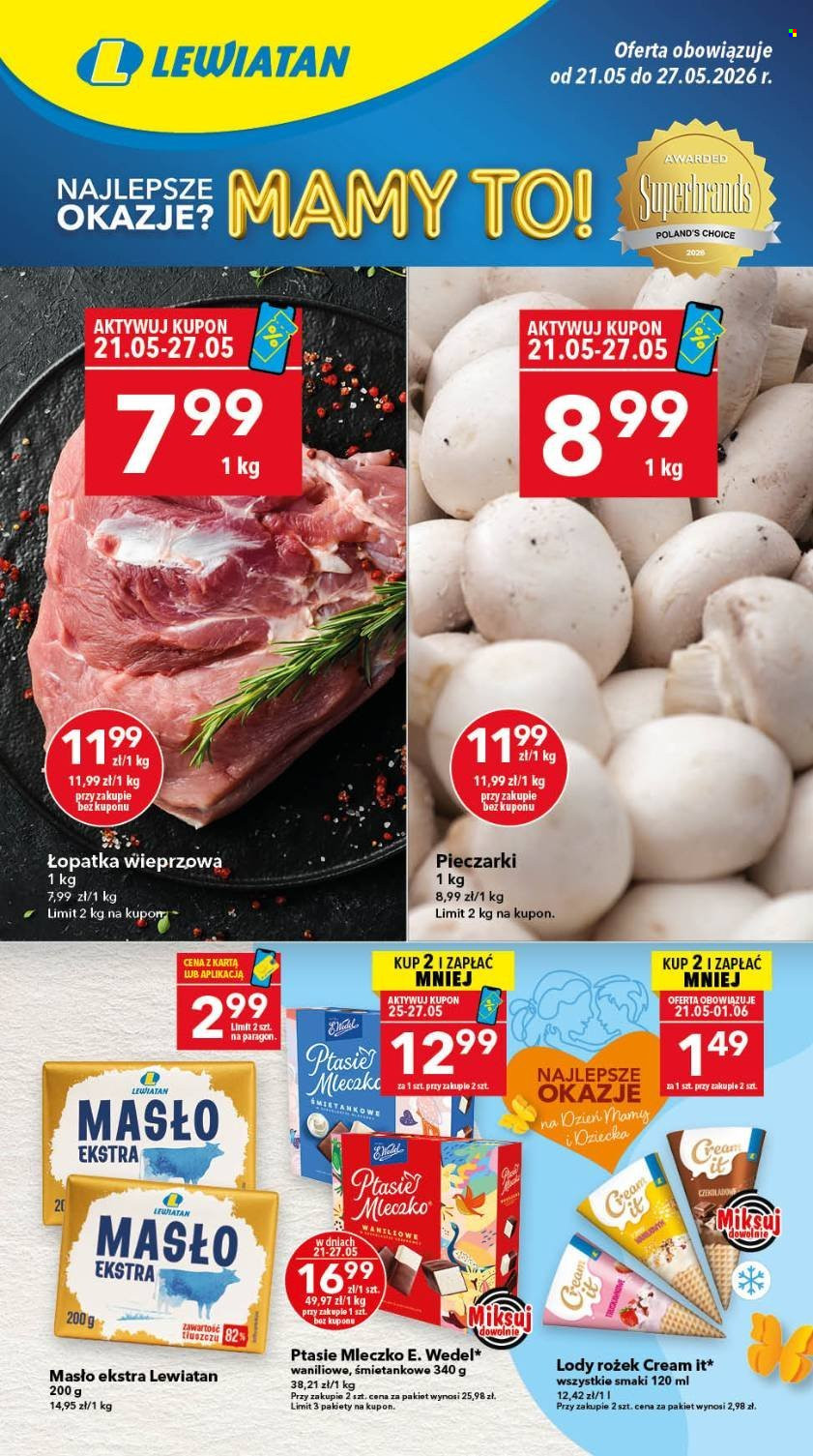Gazetka Lewiatan - 21.05.2026 - 27.05.2026. Strona 1