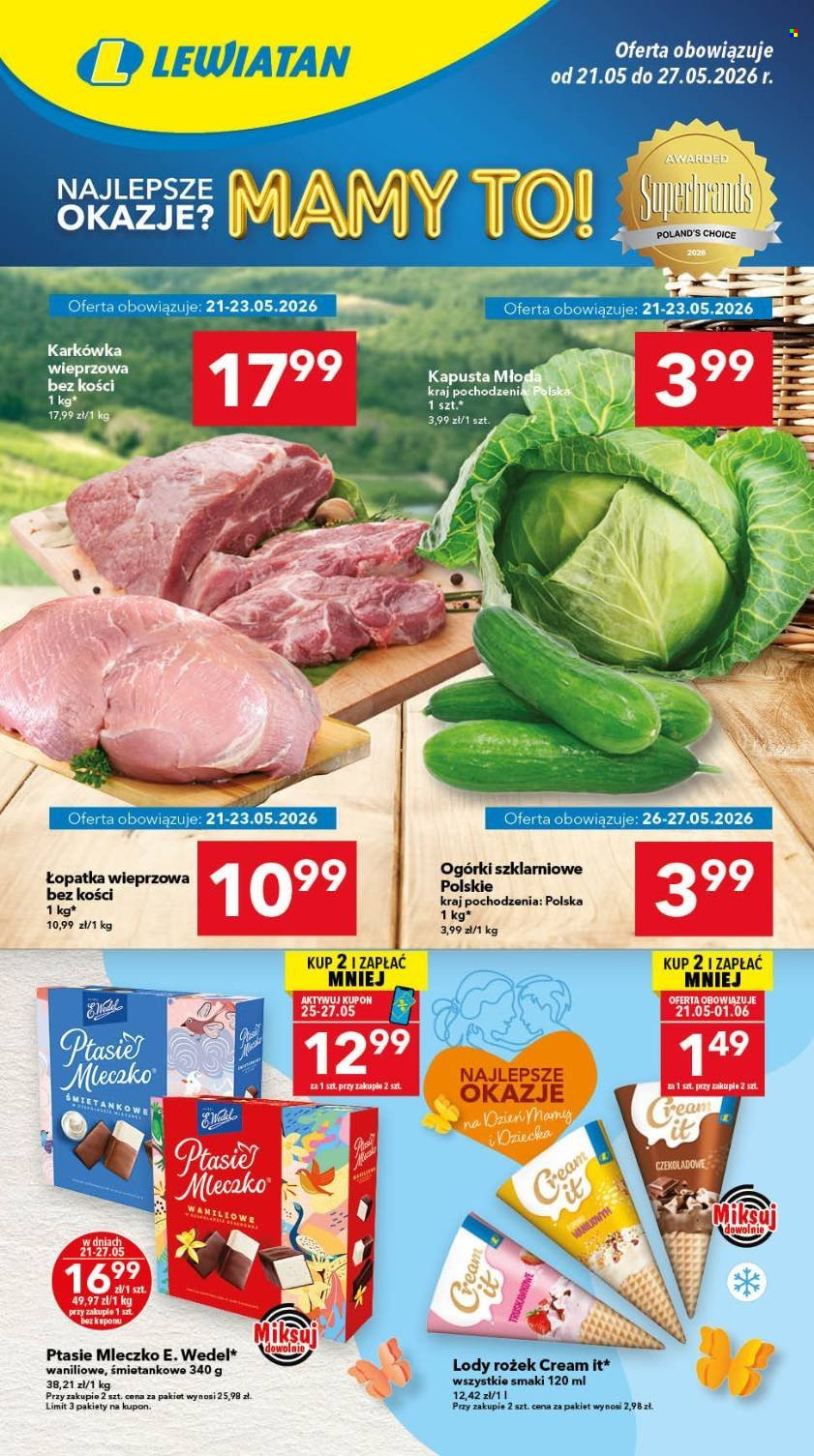 Gazetka Lewiatan - 21.05.2026 - 27.05.2026. Strona 1