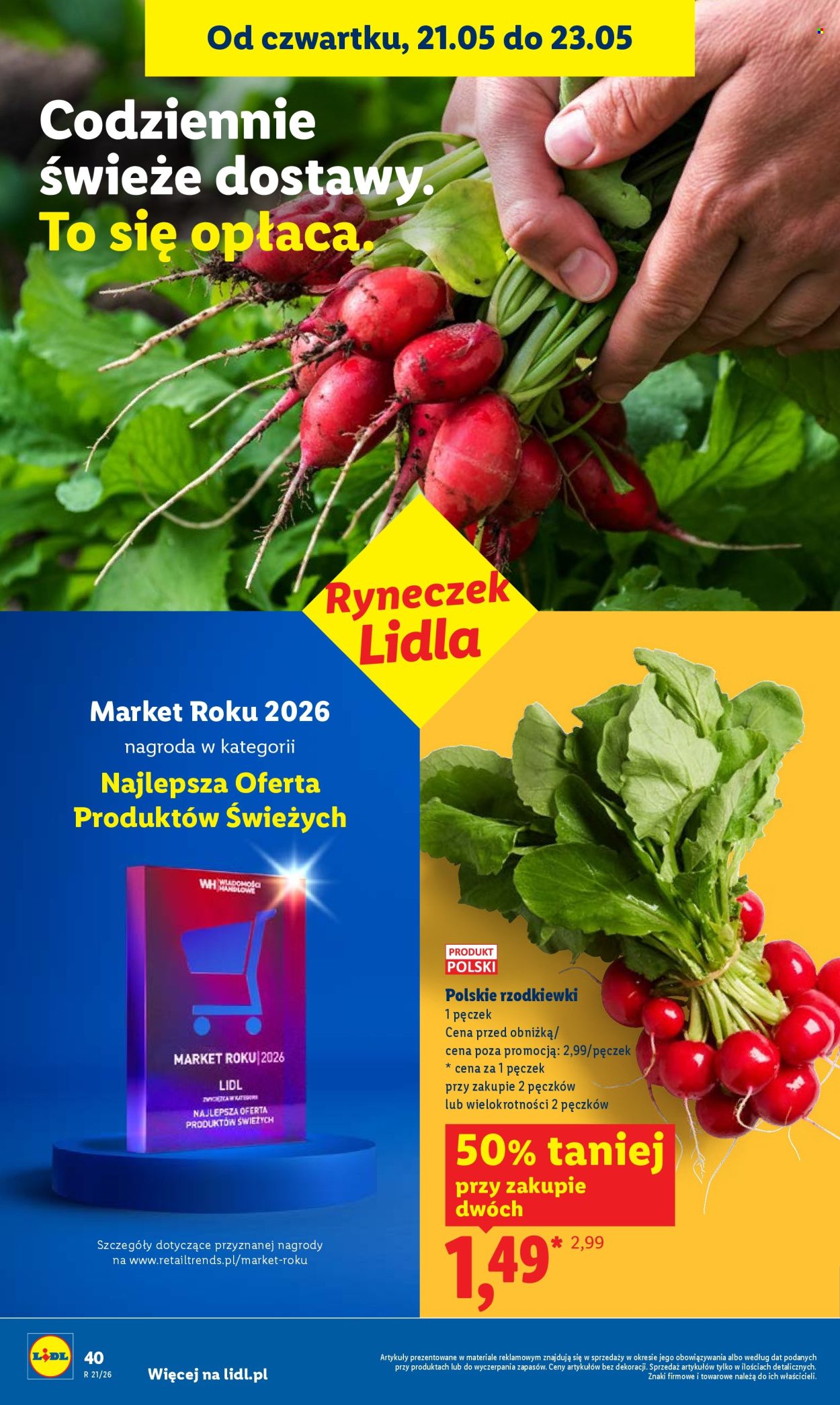 Gazetka Lidl - 21.05.2026 - 23.05.2026. Strona 40
