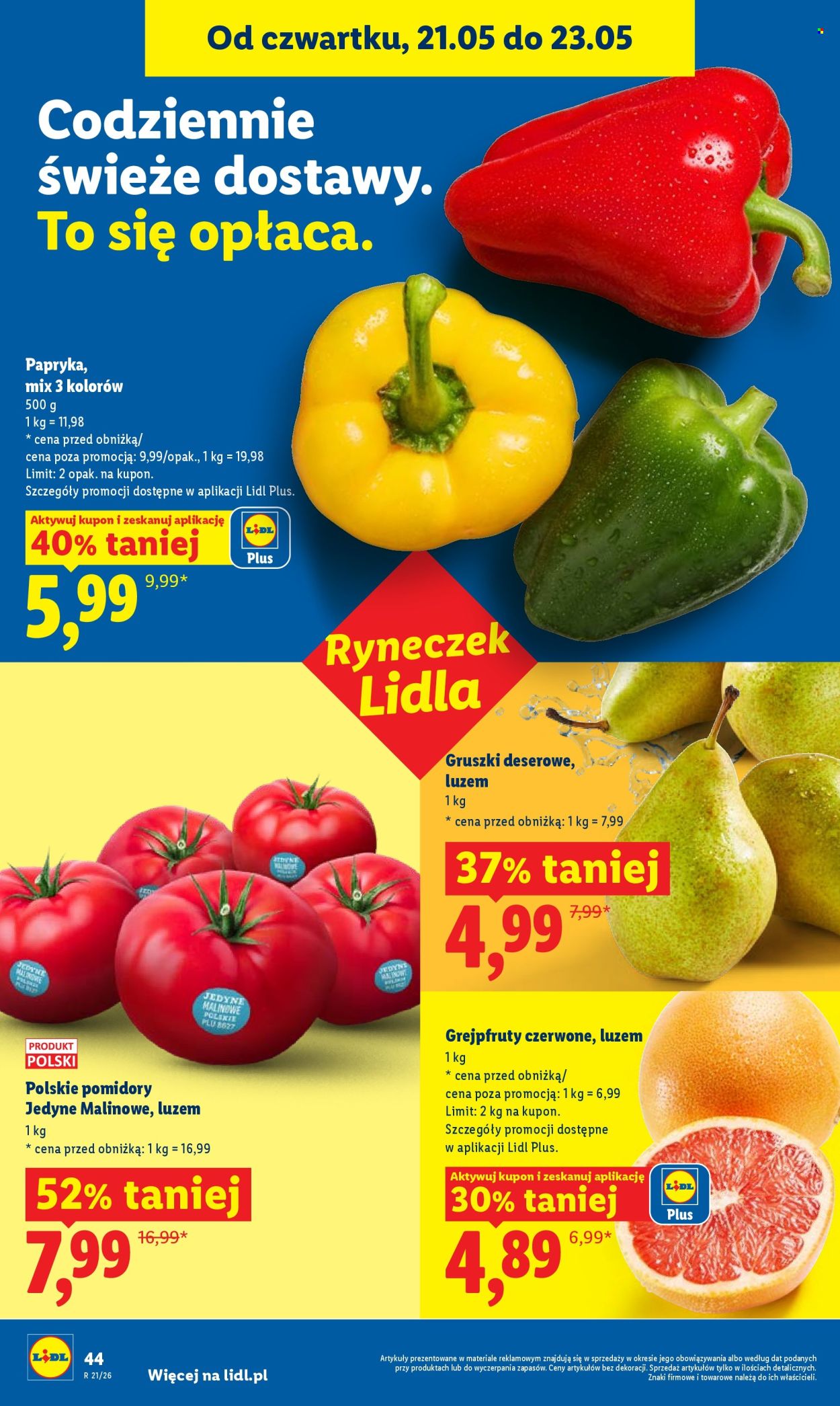Gazetka Lidl - 21.05.2026 - 23.05.2026. Strona 44