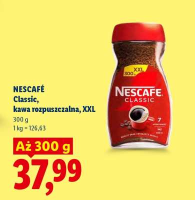 NESCAFÉ Classic, kawa rozpuszczalna, XXL