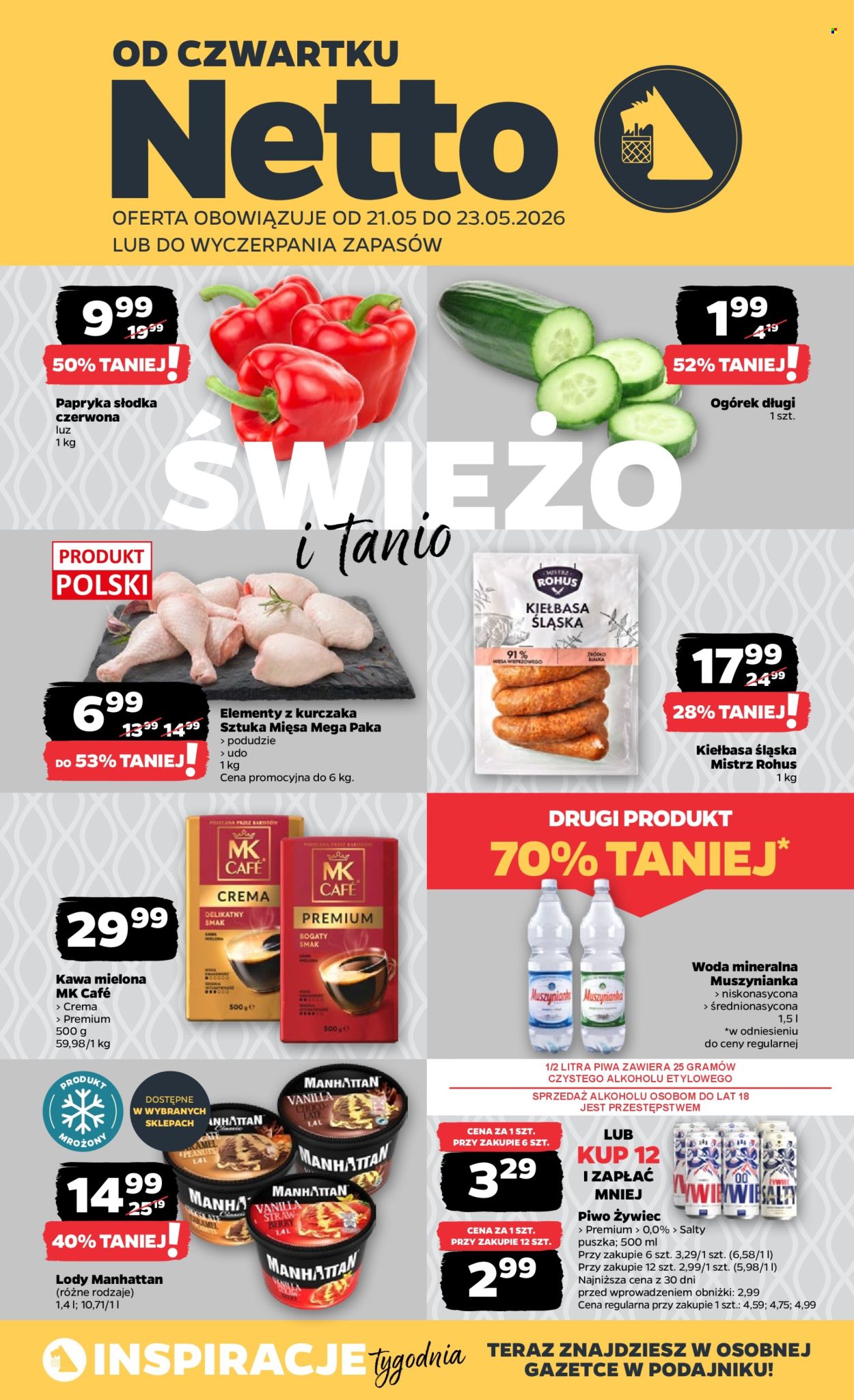 Gazetka Netto - 21.05.2026 - 23.05.2026. Strona 1