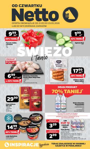 Gazetka Netto - 21.05.2026 - 23.05.2026.