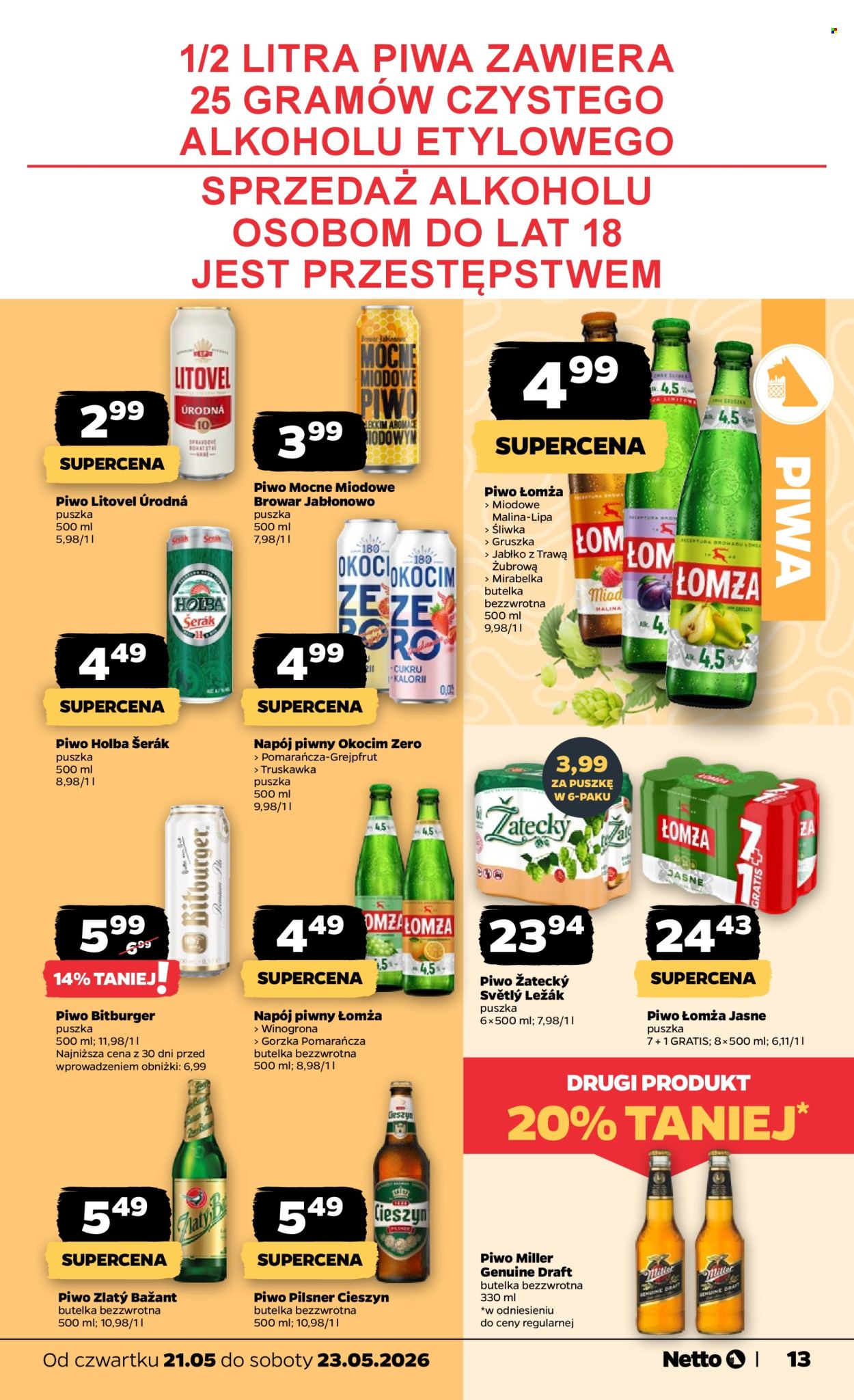 Gazetka Netto - 21.05.2026 - 23.05.2026. Strona 13