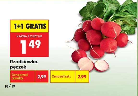 Rzodkiewka pęczek