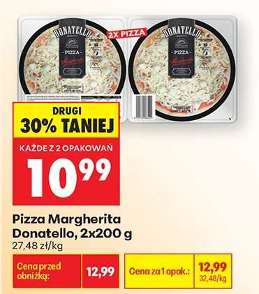 Pizza Margherita Donatello, 2x200 g