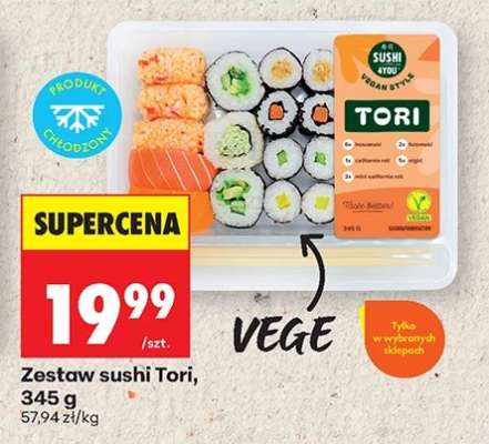 Zestaw sushi Tori, 345 g