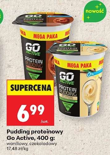 Pudding proteinowy Go Active, 400 g
