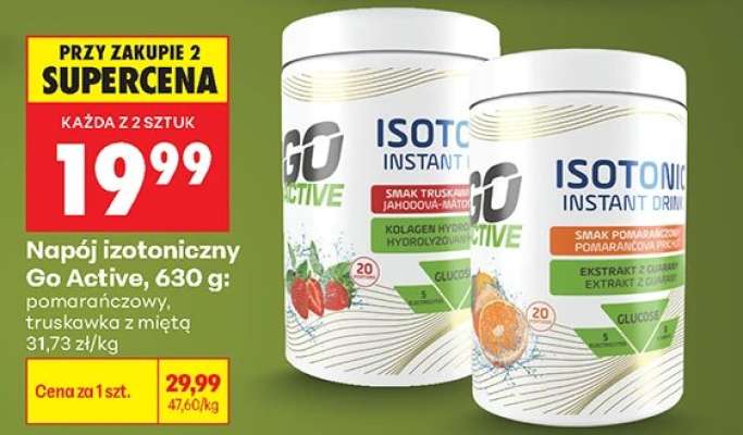 Napój izotoniczny Go Active, 630 g