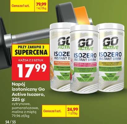 Napój izotoniczny Go Active Isozero, 225 g