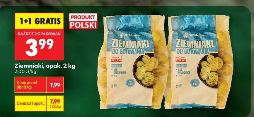 Ziemniaki, opak. 2 kg