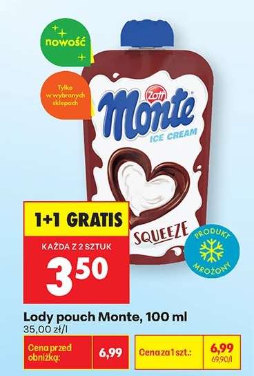 Lody pouch Monte, 100 ml