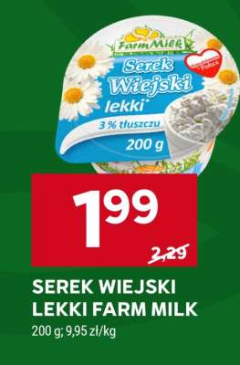 Serek Wiejski Lekki Farm Milk