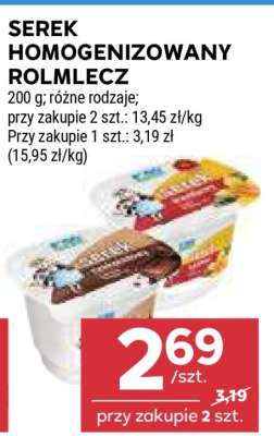 Serek homogenizowany Rolmlecz