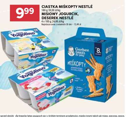Ciastka Miśkopty Nestlé