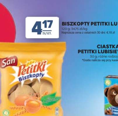 Biszkopty Petitki Lu