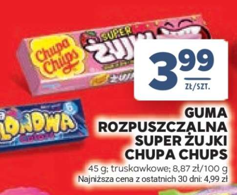 Guma rozpuszczalna Super Żujki Chupa Chups