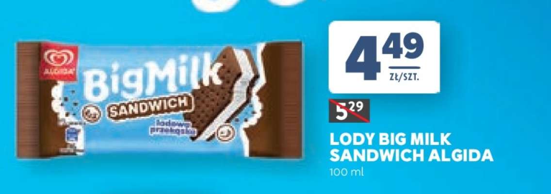 Lody Big Milk Sandwich Algida