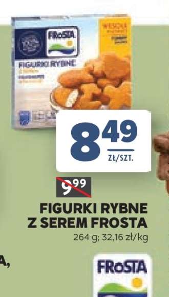 Figurki rybne z serem Frosta