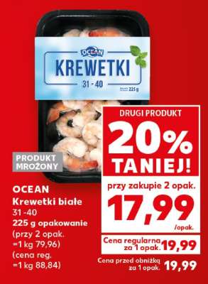 OCEAN Krewetki białe 31–40