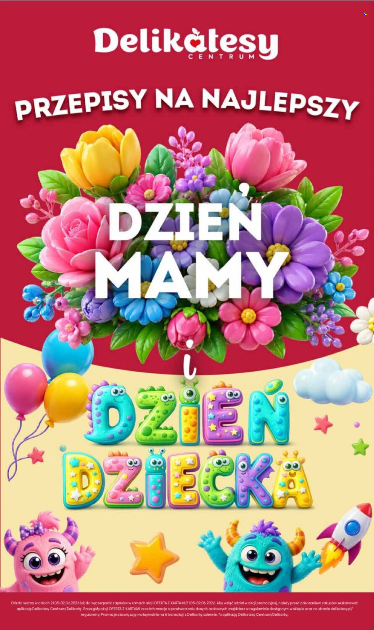Gazetka Delikatesy Centrum - 21.05.2026 - 2.06.2026. Strona 1