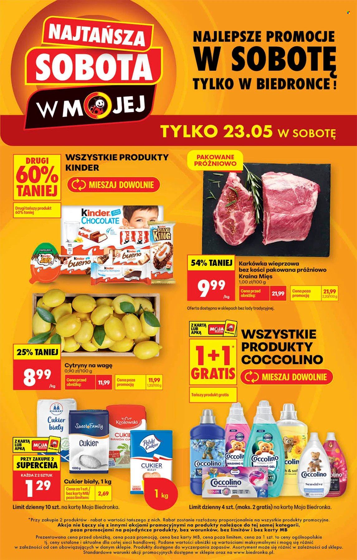 Gazetka Biedronka - 23.05.2026 - 23.05.2026. Strona 1