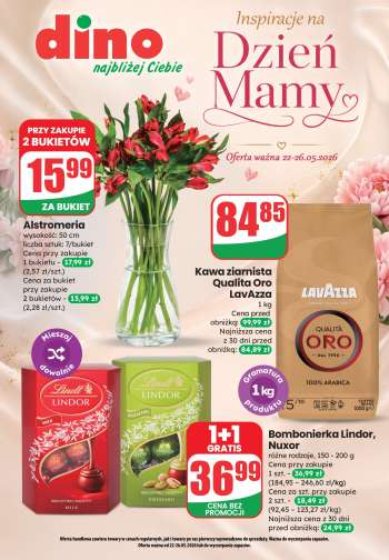 Gazetka Dino - 22.05.2026 - 26.05.2026.
