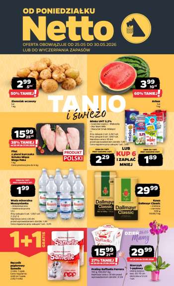 Gazetka Netto - 25.05.2026 - 30.05.2026.