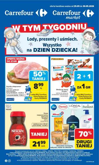Gazetka Carrefour - 25.05.2026 - 30.05.2026.