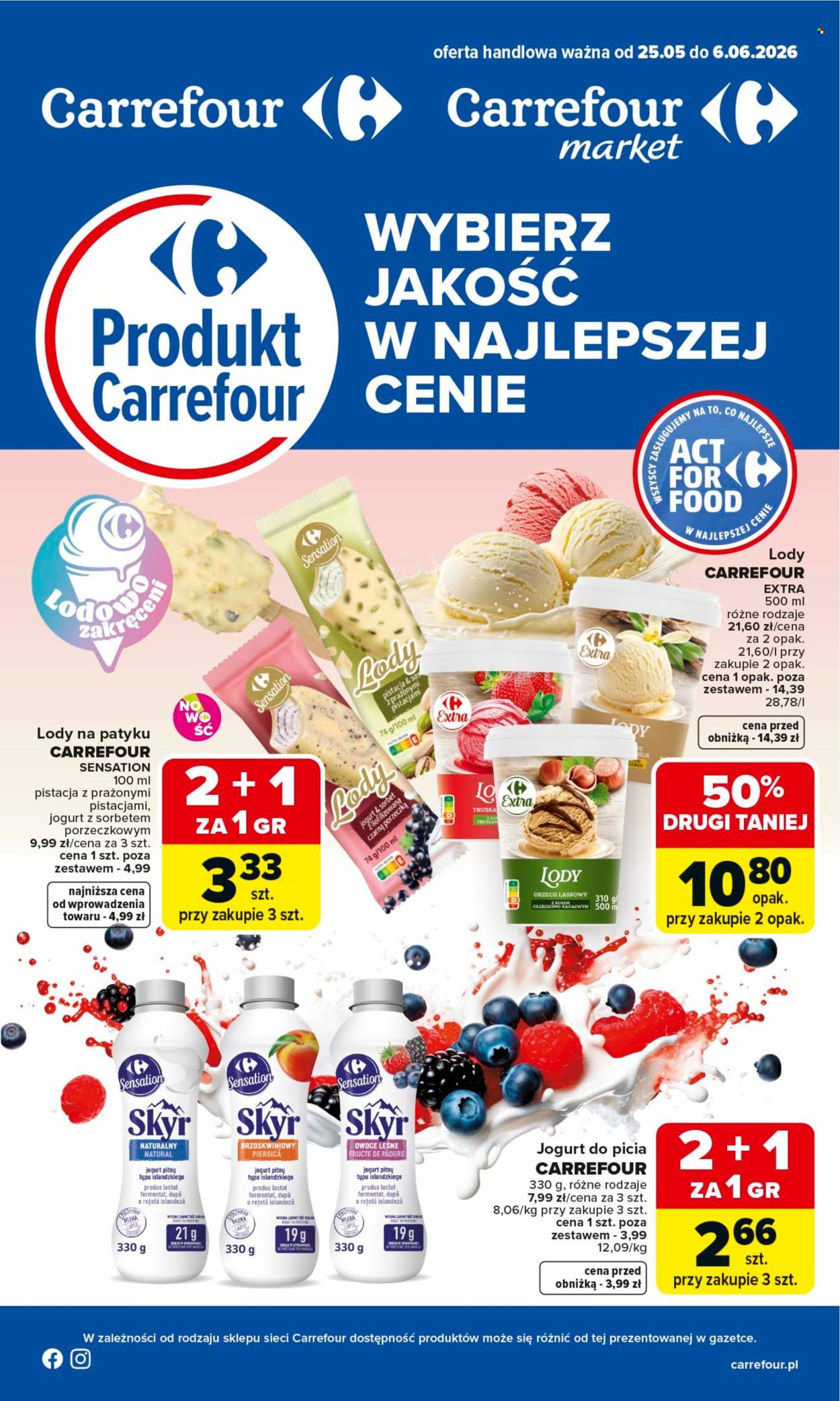 Gazetka Carrefour - 25.05.2026 - 6.06.2026. Strona 1