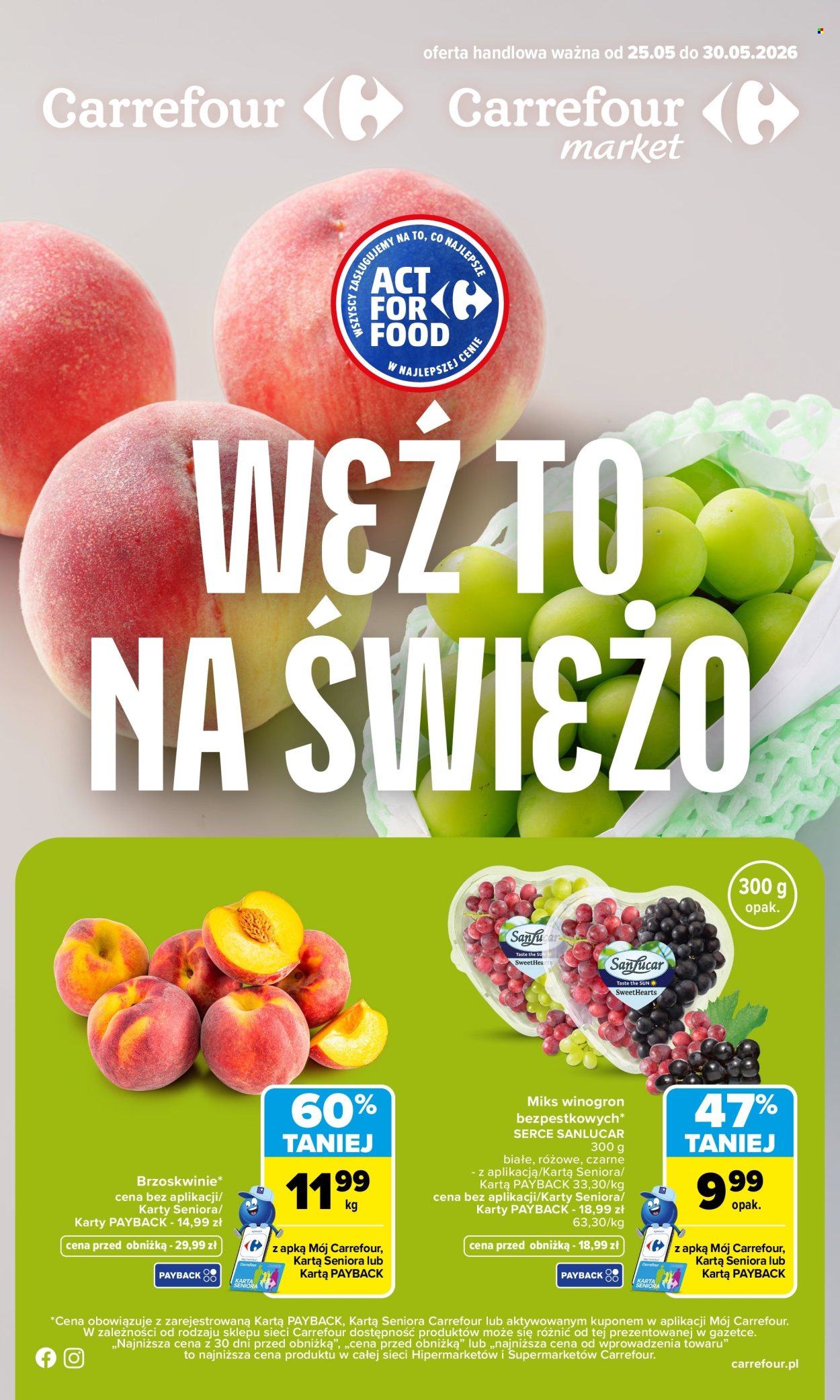 Gazetka Carrefour - 25.05.2026 - 30.05.2026. Strona 1