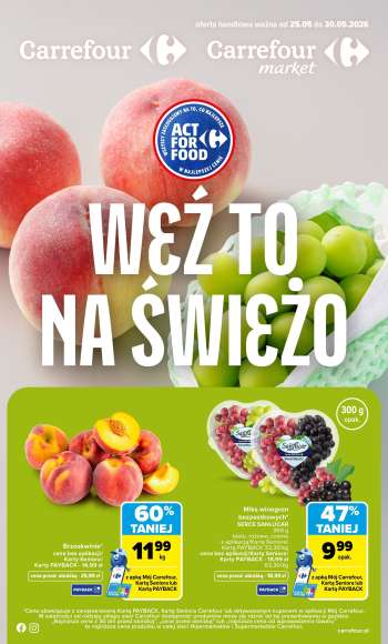 Gazetka Carrefour - 25.05.2026 - 30.05.2026.