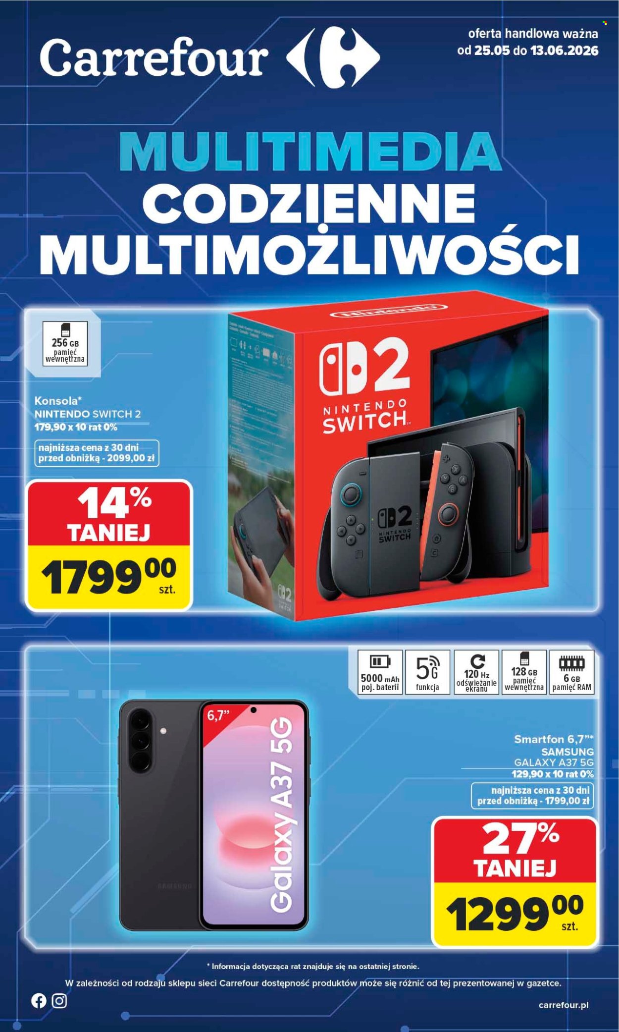 Gazetka Carrefour - 25.05.2026 - 13.06.2026. Strona 1