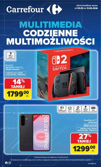 Gazetka Carrefour - 25.05.2026 - 13.06.2026.