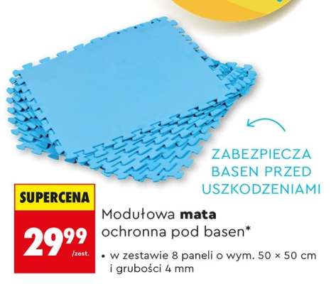 Modułowa mata ochronna pod basen