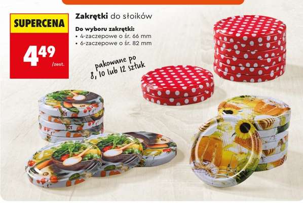 Zakrętki do słoików