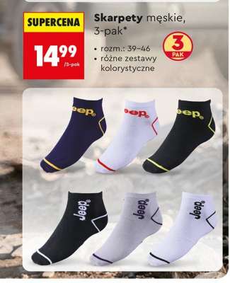 Skarpety męskie, 3-pak